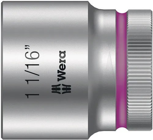 Steckschlüsseleinsatz 8790 HMC Außen-6-kant 1/2 Zoll a6-KT.SW 32mm L.42mm WERA