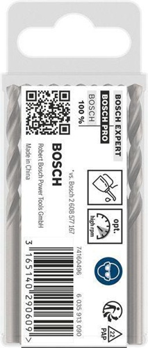 Bosch Metallbohrer PRO Metal Arbeits-L.43mm D.4,2mm L.75mm 10St.