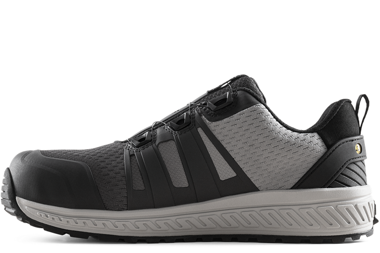 Fristads ComfortStep Sicherheitsschuh S1PS Low - Anthrazitgrau/Grau Gr. 36