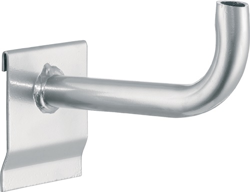 Rohrträger L.160mm STA pulv.f.Schlitzplatte RASTERPLAN