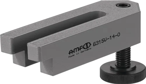 Spanneisen Nr.6315V f.T-Nut 12+14mm L.125mm AMF