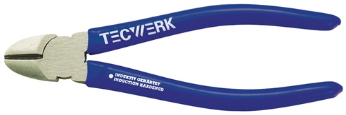 TECWERK Seitenschneider L.160mm Kopf pol.Ku.-Überzug max.2mm
