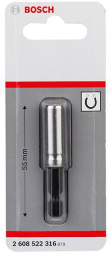 Bosch Universalhalter Abtrieb 1/4Zoll L.55mm D.10mm magnetisch 