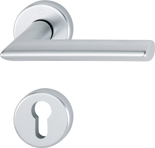 Rosettengrt.Stock.1140/42KV/42KVS Alu.F1 rd.PZ DIN L/R D/D HOPPE