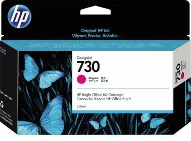 HP Tintenpatrone P2V63A Nr.730 130ml magenta