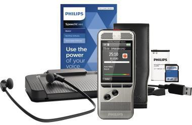 Philips Diktiergerät Digital Pocket Memo Starter Kit DPM6700/03