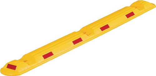 Leitschwelle L1170xB150xH50mm mit roten Reflexstreifen