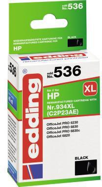 edding Tintenpatrone 18-536 wie HP 934XL schwarz