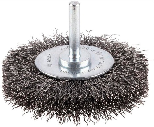 Bosch Scheibenbürste PRO Metal clean D.75mm Draht-St.0,3mm Bürsten-B16mm Stahl gewellt