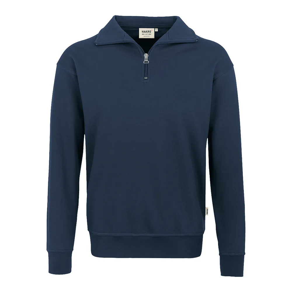 HAKRO Zip-Sweatshirt PREMIUM marine (451)