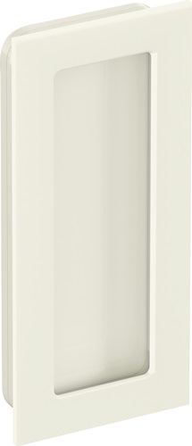 Schiebetürmuschel 544.54.120 rechteckig passend für Holztüren Länge 120 mm Breite 54 mm HEWI