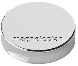 Magnetoplan Magnet Ergo Medium 1664032 30mm silber 10 St./Pack.