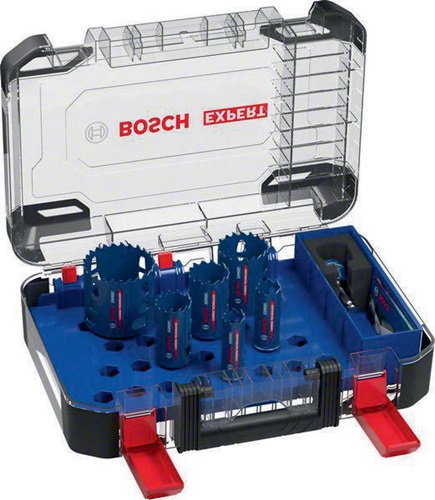 Bosch Lochsägensatz ExpertTough Material 22/25/35/40/51/68 mm Schnitt-T60mm 2608900446