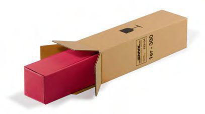 Versandkarton Maße 115x110x410mm Qualität 2.3BC braun postgeprüft TRANSPAK