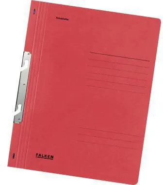 Falken Einhakhefter 80004054 DIN A4 ganzer Deckel kaufm. Heftung rt