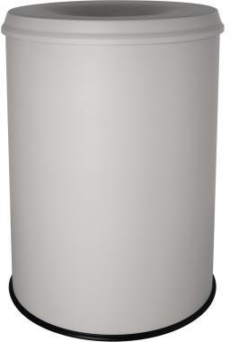 Papierkorb helit the guardian 26 x 36 cm (D. x H) 15l Stahl pulverbeschichtet Farbe: HELIT