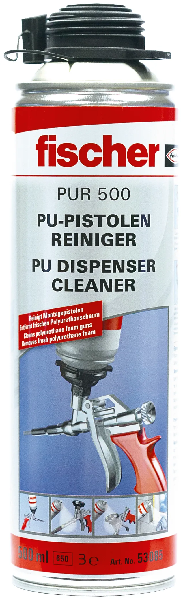 fischer PU - und Pistolenreiniger PUR 500