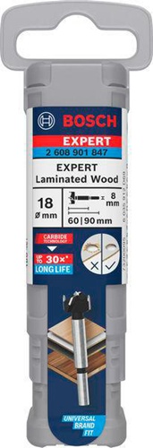 Bosch Scharnierlochbohrer EXPERT Laminated Wood D.18mm
