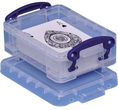 Really Useful Box Aufbewahrungsbox 0.2C 12x4,5x8,5cm 0,2l transparent
