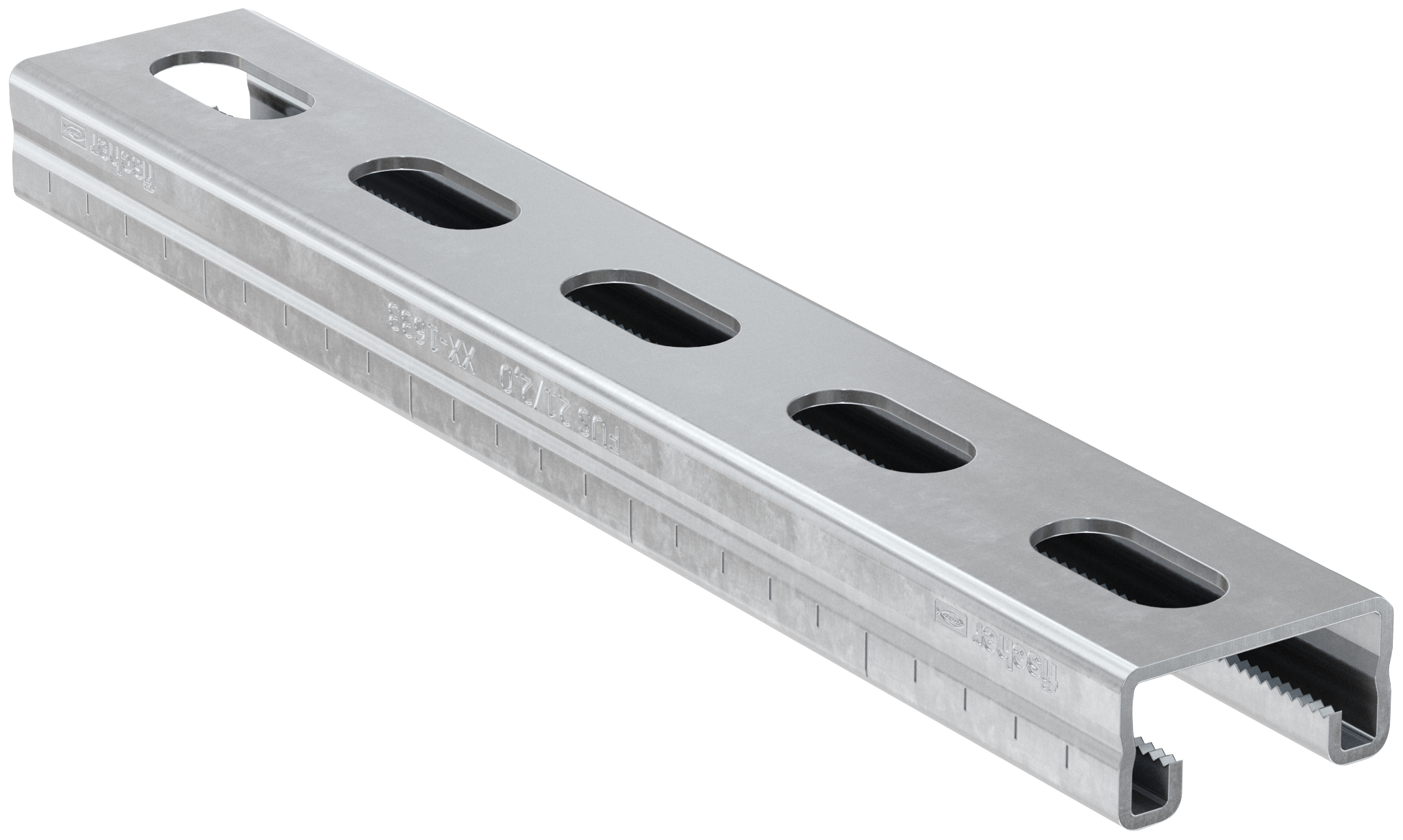 fischer Montageschiene FUS 21 / 2,0 - 2 m