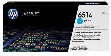 HP Toner CE341A 651A 16.000Seiten cyan