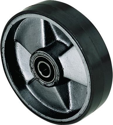 Lenkrad PU Naben-L.43mm Rad-B.50mm D.200mm Ku.-Felge PFAFF