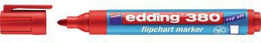 edding Flipchartmarker 380 4-380002 1,5-3mm Rundspitze rot