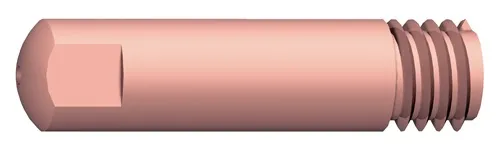 Stromdüse Draht-Ø 0,6mm M 6 L.25mm CuCrZr A.BINZEL