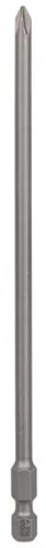 Bosch Schrauberbit Extra-Hart ISO 1173 E6.3 PH 1 L.152mm 1/4Zoll-Außen-6kt