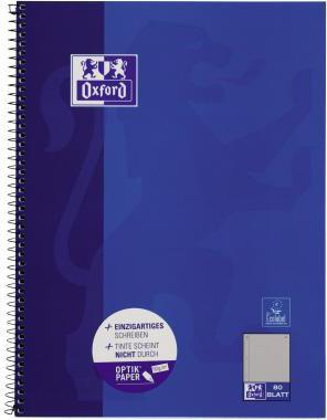 Oxford Collegeblock 100050358 DIN A4 80Bl. Rand ECF 90g kariert