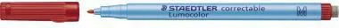 STAEDTLER Folienstift Lumocolor correctable 305 M-2 1mm rot