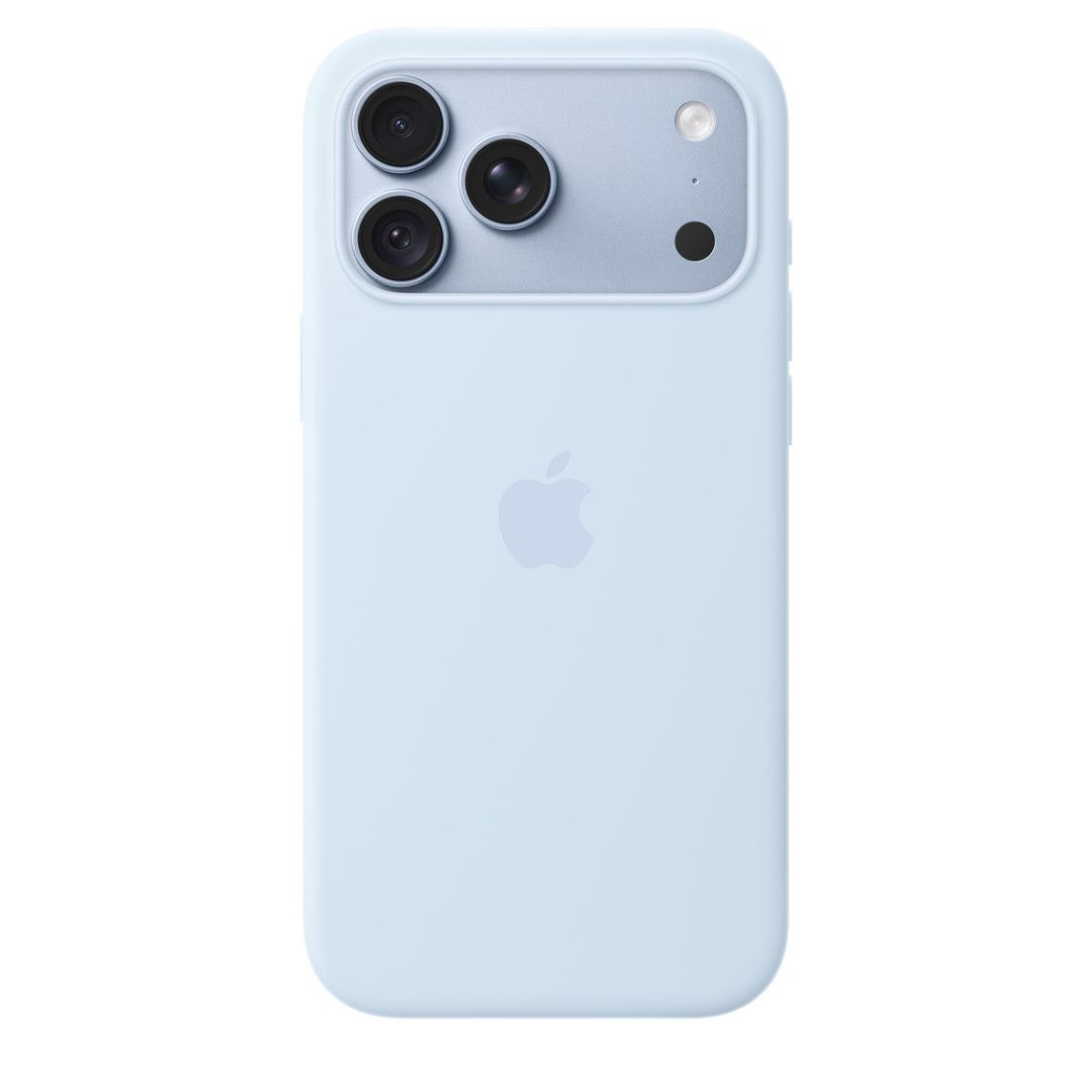 Apple iPhone 18 Pro Silikon Case mit MagSafe, Klarblau
