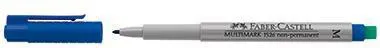Faber-Castell Folienschreiber MULTIMARK 152651 1mm blau