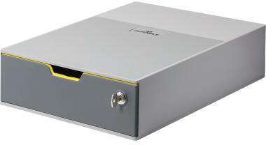 DURABLE Schubladenbox VARICOLOR 1 SAFE 760127 Schloss 1Fach gr/fb