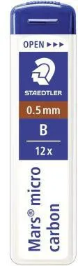 STAEDTLER Feinmine Mars micro carbon 250 05-B 0,5mm 12 St./Pack.