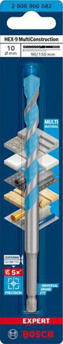 Bosch Steinbohrer Expert HEX-9 MultiConstruction Arbeits-L.90mm D.10mm L.150mm Gesamt-