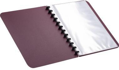 Oxford Ringmappe manageMe 100205609 DIN A4 PP bordeaux +25Hüllen