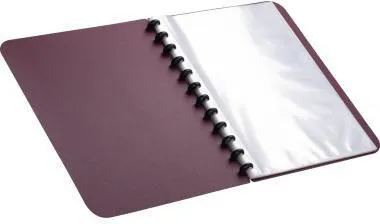 Oxford Ringmappe manageMe 100205609 DIN A4 PP bordeaux +25Hüllen