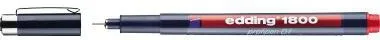 edding Feinschreiber 1800 profipen 4-180001002 0,25mm rot