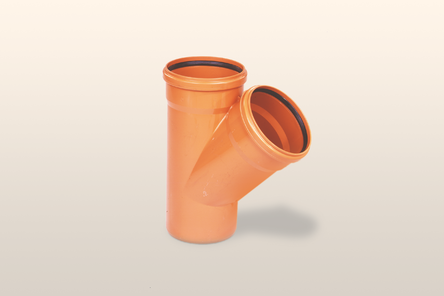 Funke KGEA-Abzweig DN/OD 110/110  45 - 87 Grad, inkl. Dichtung