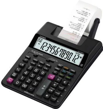CASIO Tischrechner HR-150RCE-WA schwarz