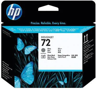 HP Druckkopf C9380A Nr.72 fotoschwarz/grau