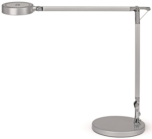 Schreibtischleuchte Alu.silber H.466mm Standfuß LED MAUL