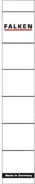 Falken Ordnerrückenschild 80039639 schmal/kurz weiß 10 St./Pack.
