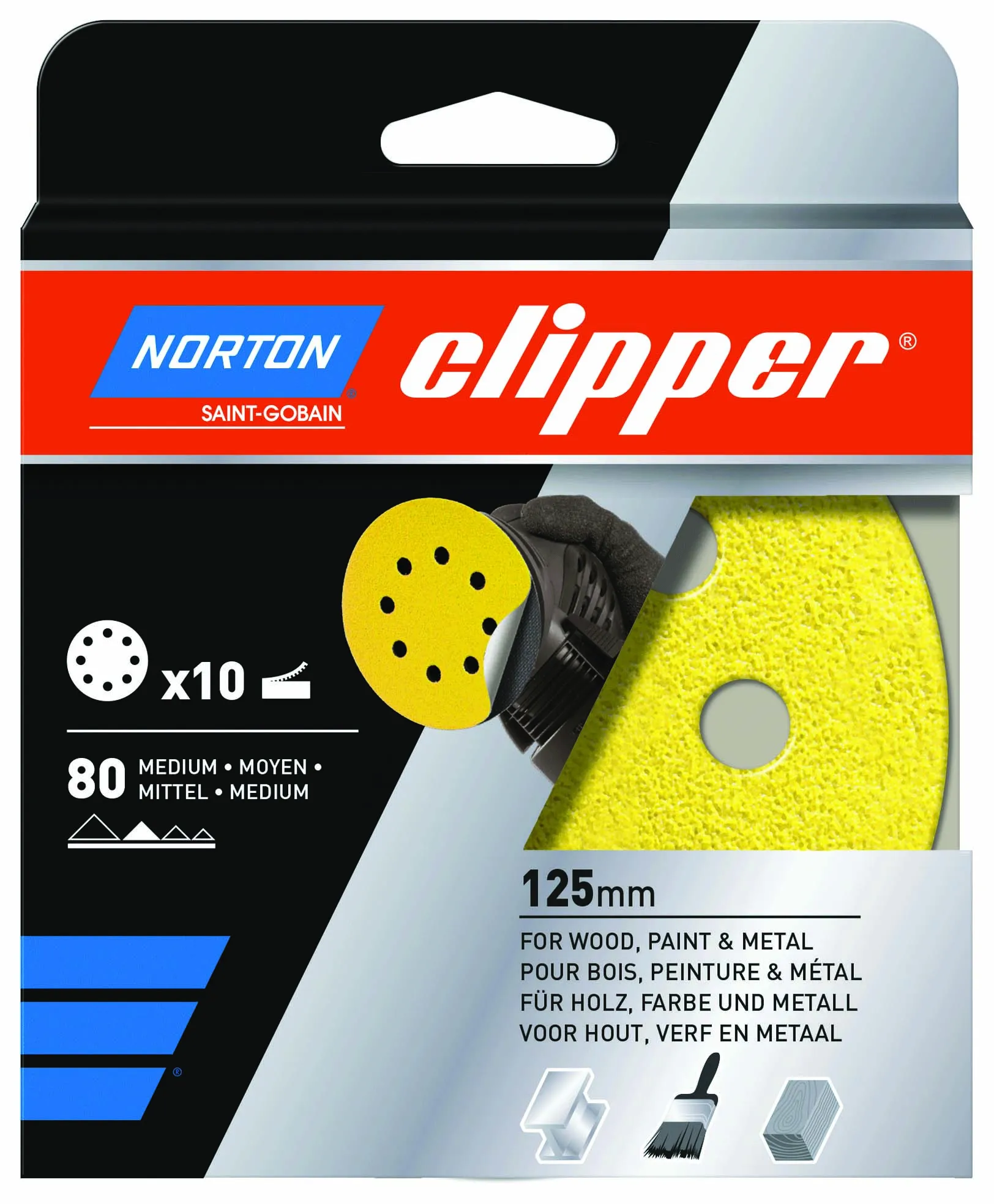 Norton Clipper Schleifscheiben 8-Loch