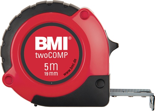 Taschenrollbandmaß twoComp L.10m B.30mm mm/mm EG II ABS Automatic SB BMI