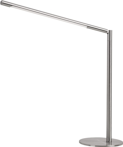 Schreibtischleuchte Aura silber H.max.420mm Standfuß m.LED HANSA