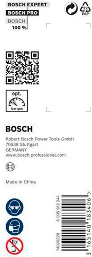 Bosch Holzschlangenbohrer PRO Wood Arbeits-L.160mm D.18mm L.235mm 6-kt SW 11,1mm