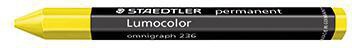 STAEDTLER Signierkreide Lumocolor permanent omnigraph 236-1 gelb