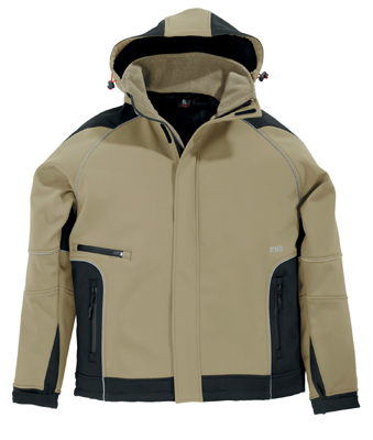 FHB Softshelljacke WALTER beige/schwarz (78518 ) FHB Softshelljacke WALTER beige/schwarz (78518 )